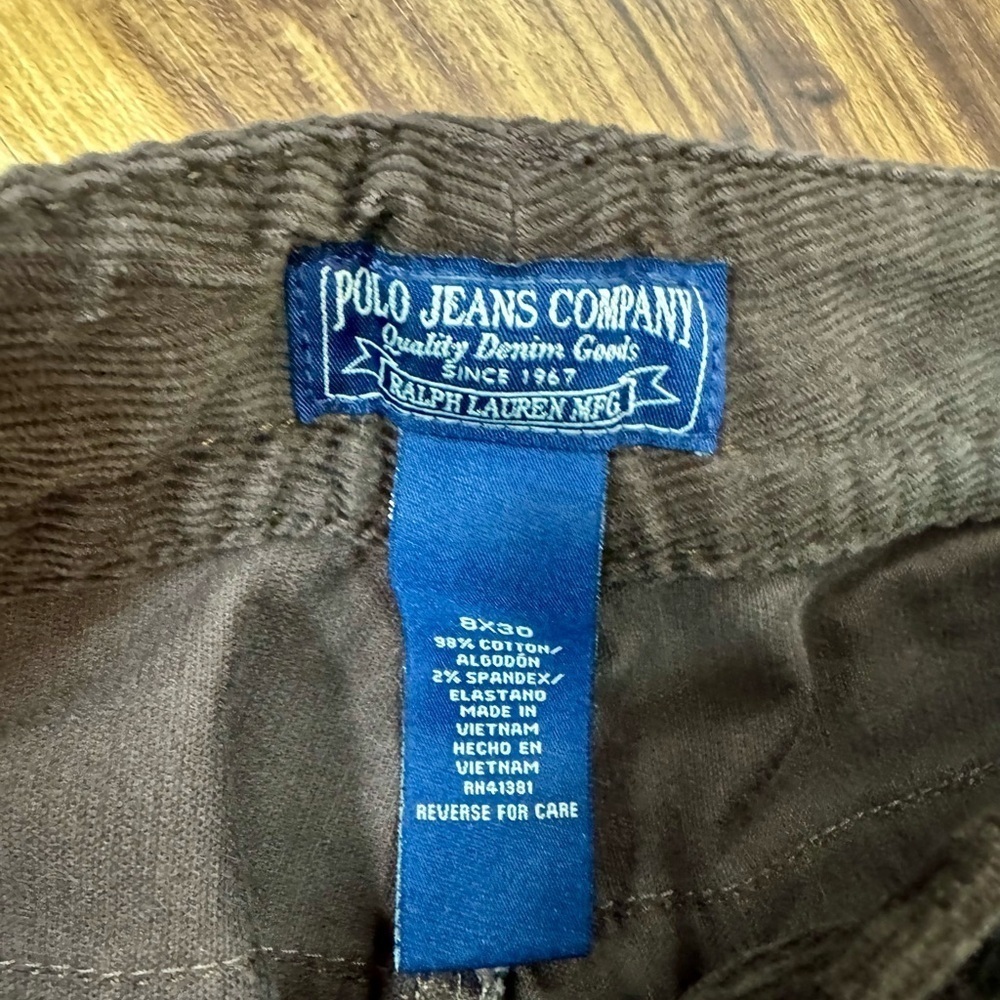 New Vintage Polo Corduroy Pants - Picture 4 of 8